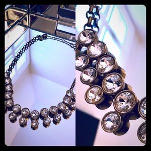 J Crew chunky diamond necklace